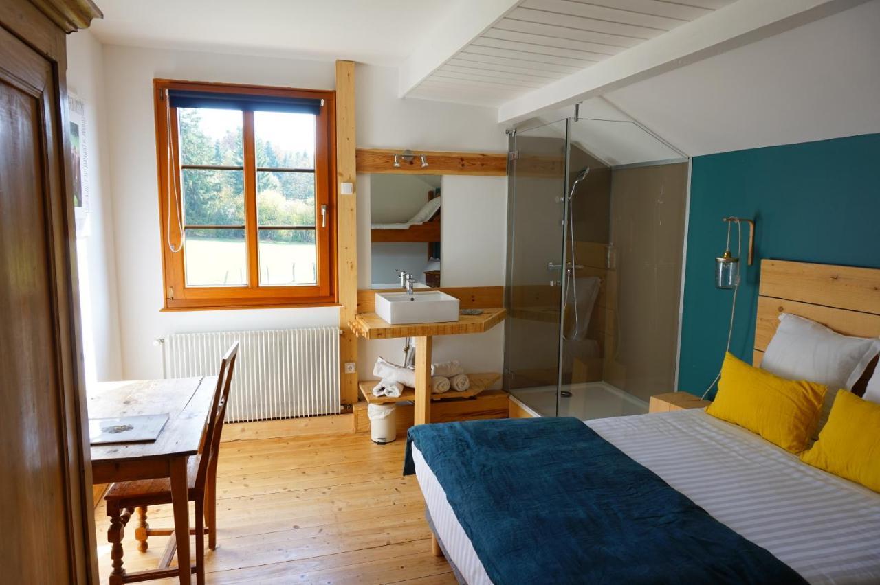 Auberge De La Perdrix Hauterive-la-Fresse Dış mekan fotoğraf